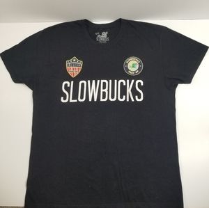 ‼SOLD‼Slowbucks "Keep Up" Patch T-shirt
